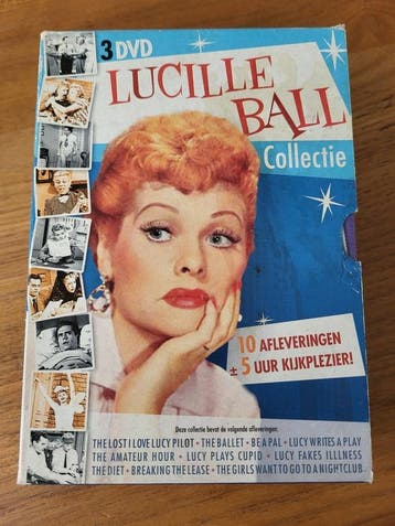 DVD - Lucille Ball Collectie - 10 Afleveringen, Cd's en Dvd's, Vanaf 12 jaar, Verzenden, Gebruikt, Komedie