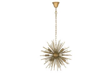 Hanglamp SUNLIGHT 50cm goud - 39106, Ophalen of Verzenden, Nieuw