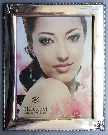 Belcom - Fotolijst - zilveren gelamineerd - 30,5 × 24,5 cm