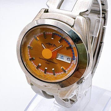 Seiko - ALBA AKA Orange Dial V743-5A10 Vintage Quartz -