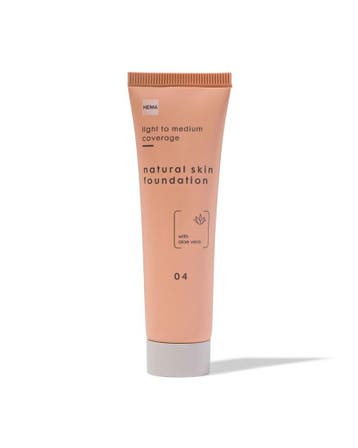 HEMA Foundation natural skin 04 3=50% / 2=30%, Verzenden, Nieuw