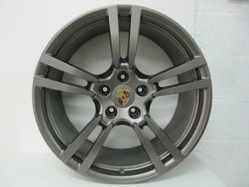 Porsche Panamera ORIGINELE 20 Turbo II Platinium velgenset, Ophalen, Gebruikt, Velg(en), Personenwagen