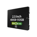 SSD 480-512 GB -  2,5 inch, Computers en Software, Harde schijven, Verzenden, Refurbished