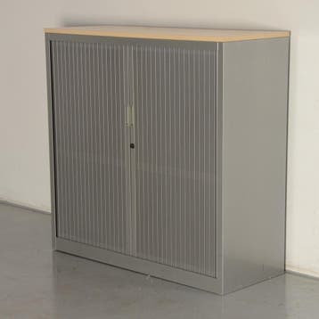 Aspa roldeurkast, aluminium, 117 x 120 cm, incl. 2 legborden, Ophalen of Verzenden, Nieuw