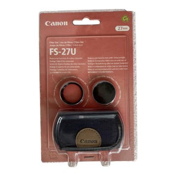 Canon FS-27U Filterset 27mm – ND8 + MC Protector (Nieuw), Verzenden, Nieuw