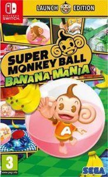 Super Monkey Ball Banana Mania (Nieuw) (Switch Games), Spelcomputers en Games, Games | Nintendo Switch, Ophalen of Verzenden, Nieuw