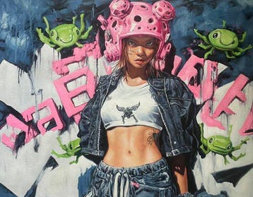 Vera Kora (XX-XXI) - Pink helmet