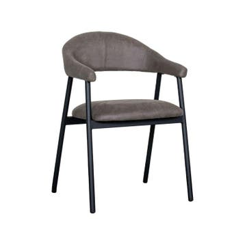 Stoel - Amalia - Micro Suede - Antraciet - G-Line, Verzenden, Nieuw in verpakking