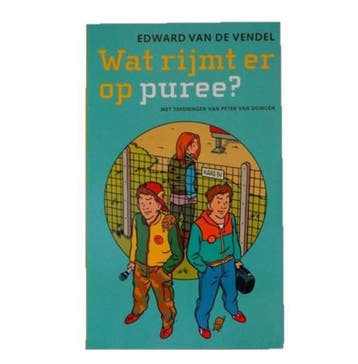 Boek - Wat rijmt er op puree? - Edward van de Vendel, Boeken, Verzenden, Gelezen, Edward van de Vendel
