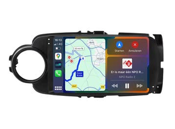Toyota Yaris Radio Navigatie met Apple Carplay Android Auto, Ophalen of Verzenden, Nieuw