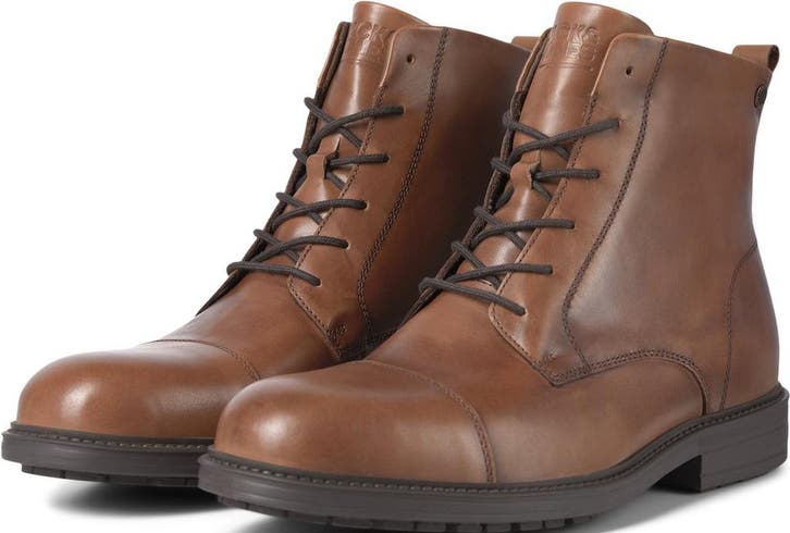 JACK&JONES - maat 46 - JFWNICK JIO LEATHER BOOT Heren, Kleding | Heren, Schoenen, Verzenden