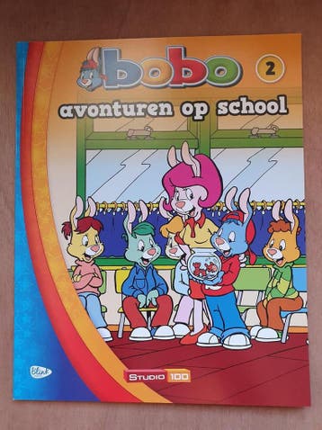 Bobo avonturen op school - Studio 100 5414233160045, Boeken, Verzenden, Zo goed als nieuw, Studio 100