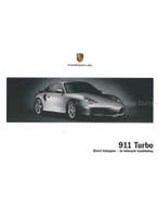 2005 PORSCHE 911 TURBO BEKNOPT INSTRUCTIEBOEKJE NEDERLANDS
