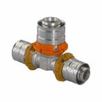 Uponor MLC perskoppeling T stuk 16 x 20 x 16, Ophalen of Verzenden, Nieuw