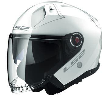 LS2 OF603 Infinity II Solid Gloss Wit Jethelm, Jethelm, XXL, Nieuw met kaartje, Overige merken