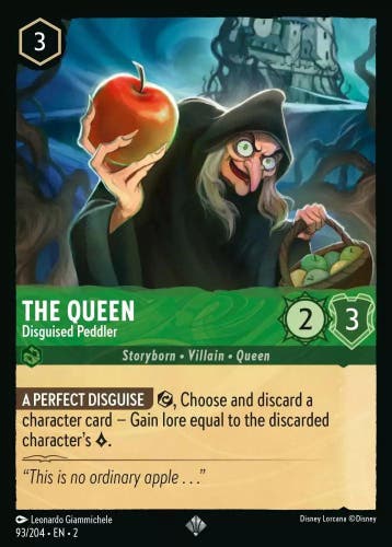 [93/204] - THE QUEEN - Disguised Peddler ENG NON-FOIL [M/NM], Verzenden, Nieuw