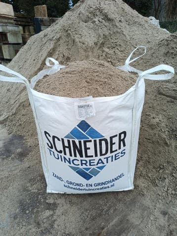 Bigbag zand / tuinaarde / grind, Nieuw