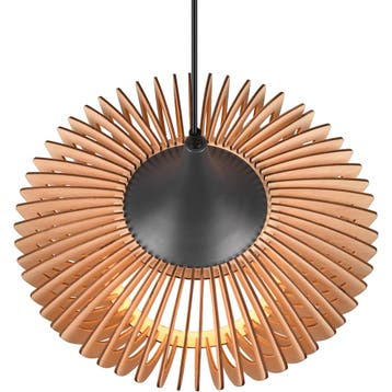 LED Hanglamp - Hangverlichting - Trion Colman - E27 Fitting, Ophalen of Verzenden, Nieuw, Metaal, Overige fittingen