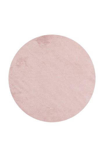Rond Wasbaar Vloerkleed | Sky | Uni | Rosé | 120x120 cm, Verzenden, Nieuw