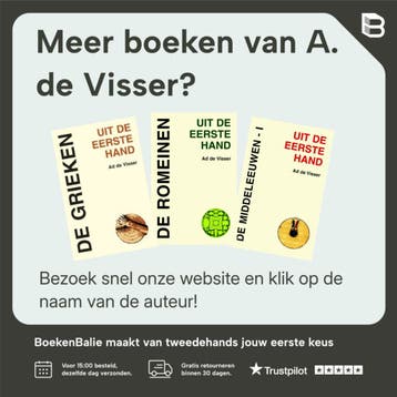 Uit de eerste hand / 5 De renaissance / Uit de eerste hand /, Boeken, Verzenden, Zo goed als nieuw, A. de Visser