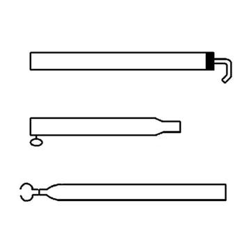 Campking Extra dakligger 25/22mm 170-250cm Premium, Caravans en Kamperen, Ophalen of Verzenden, Nieuw