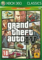 Grand Theft Auto 4 (Classics) (Xbox 360), Spelcomputers en Games, Verzenden, Gebruikt, Vanaf 12 jaar