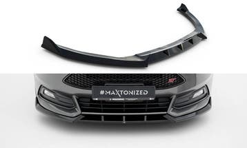 Voorspoiler V.6 Ford Focus ST MK3 Facelift Maxton Glanzend, Ophalen of Verzenden, Nieuw