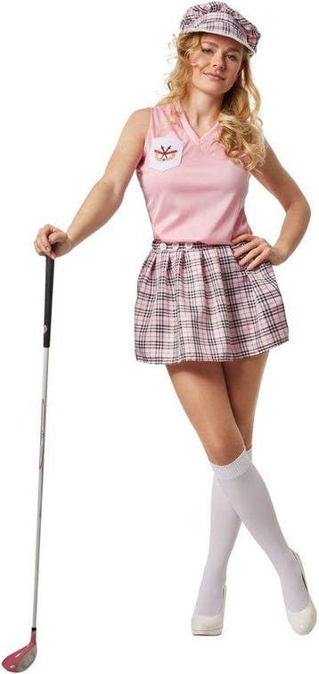 2dekans | Dressforfun Vrouwenkostuum golfster S -, Dressforfun, Ophalen of Verzenden, Zo goed als nieuw, Maat 38/40 (M)