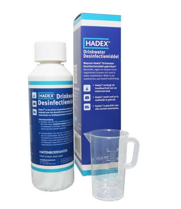 HADEX drinkwaterdesinfectie, de enige met goedkeuring, Watersport en Boten, Accessoires en Onderhoud, Verzenden, Nieuw, Overige typen