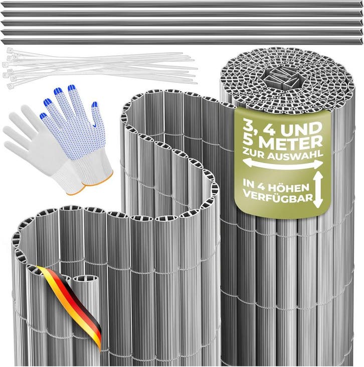 Balkonscherm - Balkondoek - Privacydoek - Zichtbreeknet - Zi, Tuin en Terras, Tuinschermen, Zo goed als nieuw, Verzenden