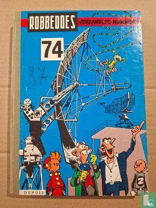 Robbedoes [tijdschrift] - Robbedoes verzamelde nummers 74..., Eén stripboek, Verzenden, Gelezen