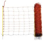 Schapennet basic 90cm hoog, 50m oranje enkele poot, Ophalen of Verzenden