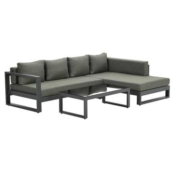 Garden Impressions Kiki loungeset 3-delig links - mystic, Verzenden, Nieuw