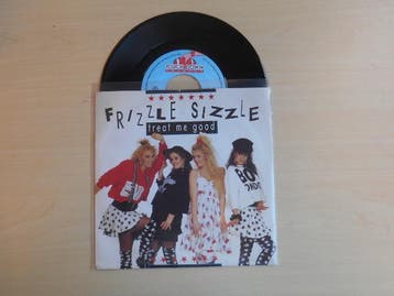 vinyl single 7 inch - Frizzle Sizzle - Treat Me Good, Cd's en Dvd's, Vinyl Singles, Verzenden, Zo goed als nieuw, 7 inch, Pop