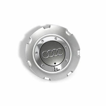 Originele Audi naafkap - briljantzilver/alu-gepolijst, Ophalen of Verzenden, Nieuw