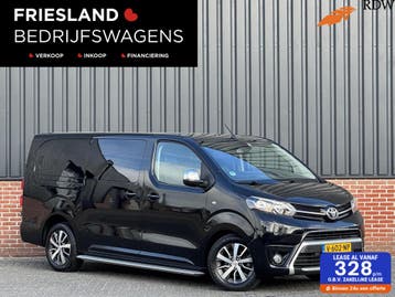 Toyota ProAce  | Financial Lease voor 324 p/mnd, Gebruikt, Overige carrosserieën, ProAce, Zwart