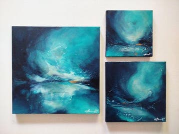 Anna Barone - On My Skin - Triptych