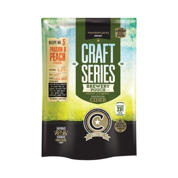 Mangrove Jacks - Passievrucht en Perzik Cider - 2,4 kg, Ophalen of Verzenden, Nieuw, Overige typen