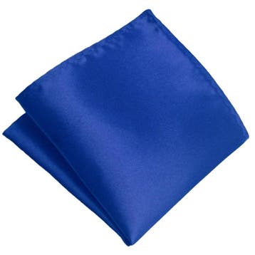 Fako Fashion - Pochette - Pochet - Satijn - 22x22cm - Royal, Verzenden, Nieuw