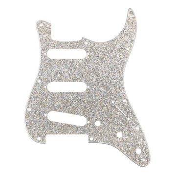 Fender 0992187002 Stratocaster Pickguard SSS Silver Sparkle, Muziek en Instrumenten, Instrumenten | Onderdelen, Ophalen of Verzenden