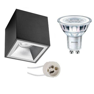 Voordeelset: Opbouwspot Set - Pragmi Cliron Pro - GU10, Huis en Inrichting, Ophalen of Verzenden, Nieuw, Overige fittingen, Plafondspot of Wandspot