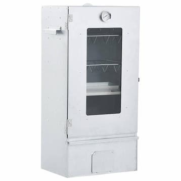 vidaXL BBQ-rookoven met 1 kg houtsnippers 44,5x29x83 cm, Verzenden, Nieuw