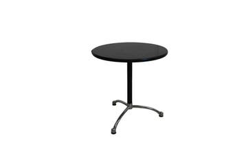 Thonet ronde bistrotafel – café-/bijzettafel met zwart blad, Ophalen of Verzenden, Nieuw