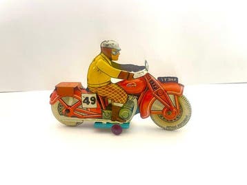 Mettoy - Blikken speelgoed - Motorcycle TT3149 - Verenigd