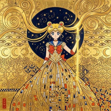 MEDSAN - Klimt Sailor Moon () - UNIQUE WORK
