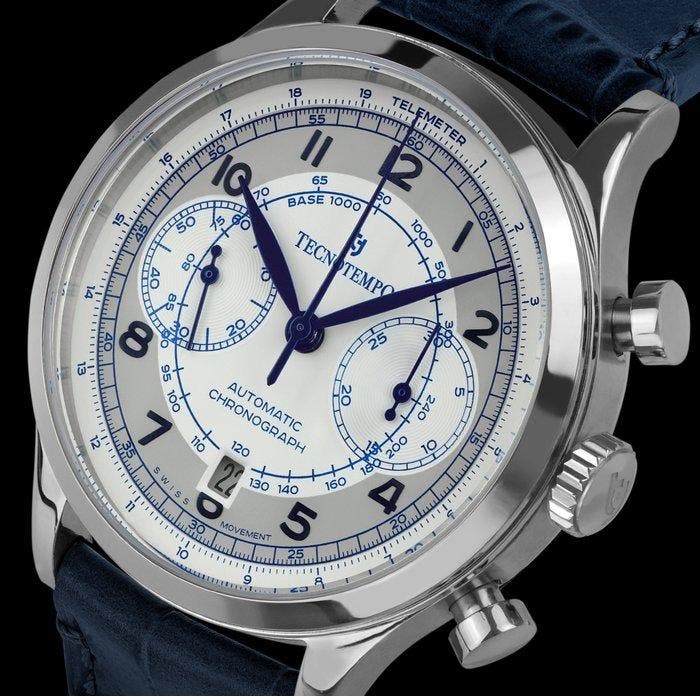 Tecnotempo - Automatic Chronograph - TelemetriX - Swiss, Sieraden, Tassen en Uiterlijk, Horloges | Heren