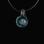 Oud-Romeins Glas Amulet hanger (Zonder minimumprijs)
