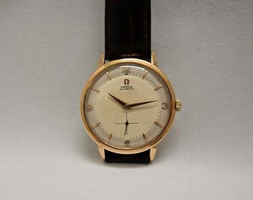 Omega - Caliber 344 18k honeycomb/waffle dial - 2709 - Heren, Nieuw
