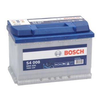 Bosch Auto accu 12 volt 74 ah Type S4008, Ophalen of Verzenden, Nieuw