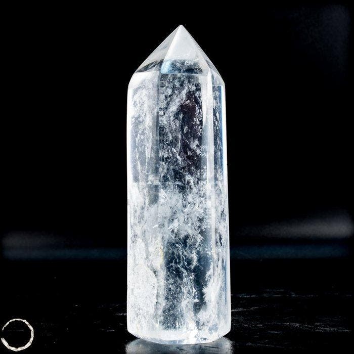 Natuurlijke luminescerende kwartsobelisk uit Brazilië van de, Verzamelen, Mineralen en Fossielen